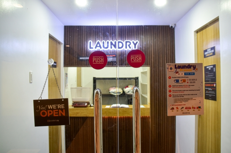 フィリピン留学 Cebu21 - EV Academy-Laundry-2